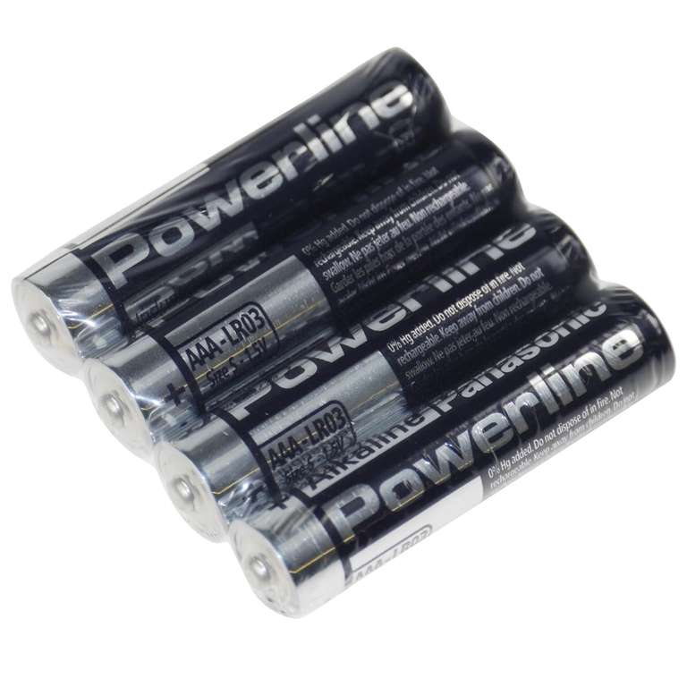 Pack 48 pilas Panasonic Powerline Single-Use Battery AAA