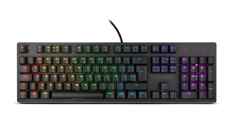 Teclado Gaming Ozone Alliance Híbrido Mecanico - Keyboard gamer - Switches híbridos CrossTech, 9
