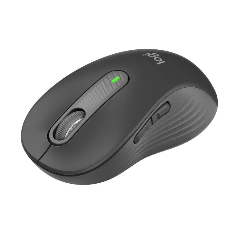 Logitech Signature M650 L ratón inalámbrico de tamaño Normal - para Manos Grandes, 2 años de Pila, clics silenciosos