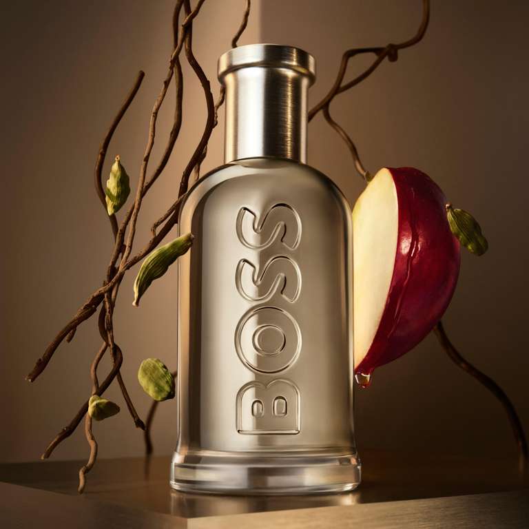 BOSS Bottled Eau de Parfum para hombres 100 ml | Fragancia amaderada ambarina y especiada | Atemporal y de larga duración
