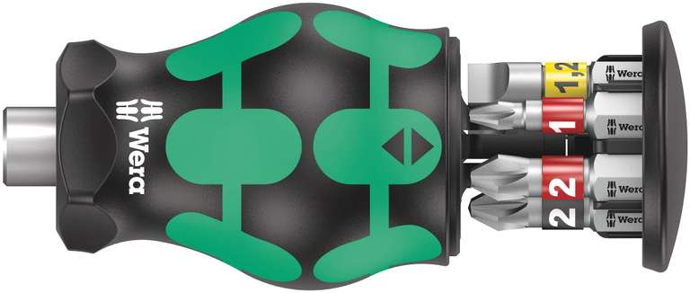 Wera - Kraftform Kompakt Stubby Recámara 2, 6 piezas
