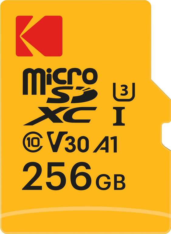 Kodak tarjeta de memoria Micro SD 256GB Classe 10