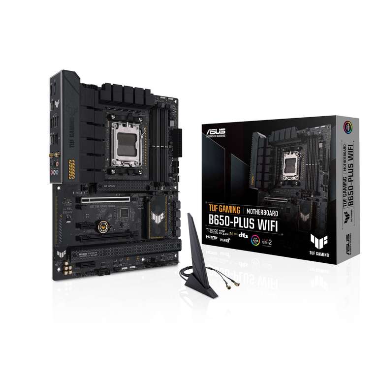 Placa Base ASUS TUF GAMING B650-PLUS WIFI B650 AM5 DDR5 ATX WiFi 6 2.5GbE M.2 RGB