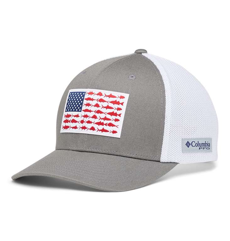 Gorra Columbia PFG Fish Flag Mesh Ball Cap (Talla XXL)