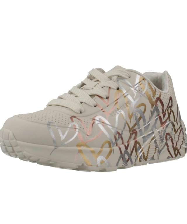 Skechers Uno Lite Metallic Love niñas