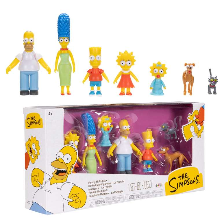 Figuras de Los Simpson Jakks Pacific