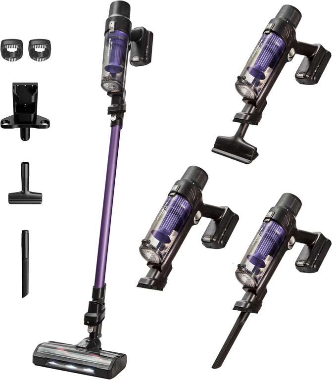 Rowenta X-Pert 7.60, aspiradora escoba sin cable, potente