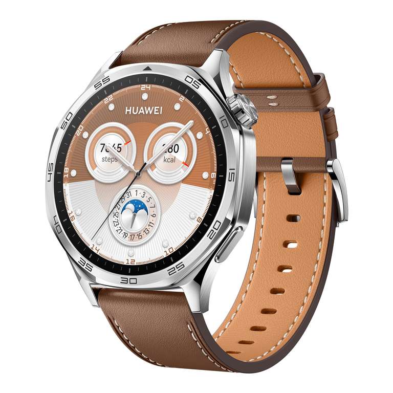 HUAWEI Watch GT 5 46mm Smartwatch, Silueta con Diseño Sofisticado, Nueva Experiencia Running y Ciclismo, Seguimiento de Salud