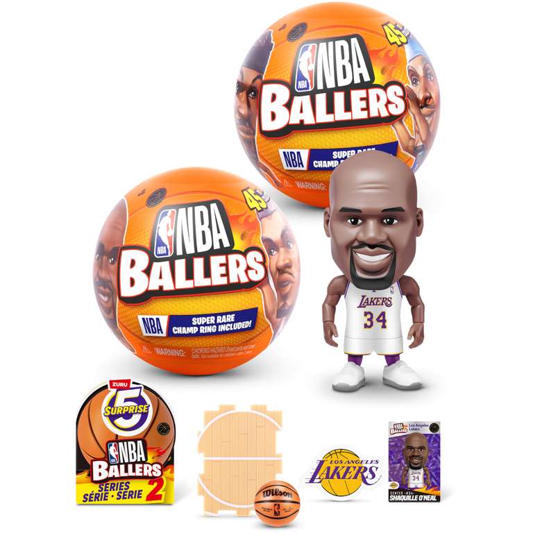 Pack de 2 Cápsulas 5 Surprise NBA Ballers Serie 2 de ZURU (Reacondicionado - Como Nuevo)