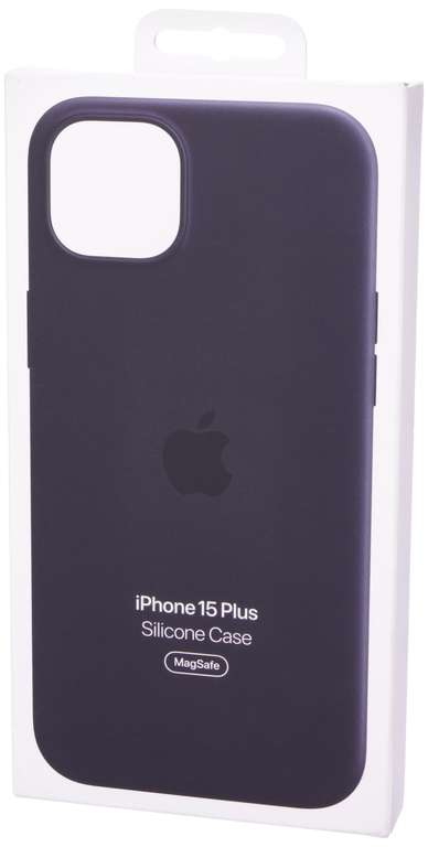 Apple Funda de Silicona con MagSafe para el iPhone 15 Plus - Negro