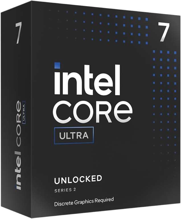 Intel Core Ultra 7 procesador para Equipos de sobremesa 265KF 20 núcleos (8 P-Cores + 12 E-Cores) hasta 5,5 GHz