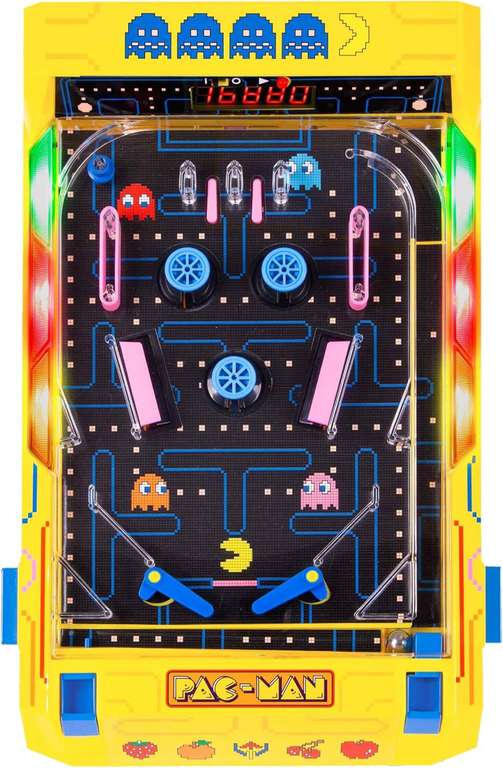Menkind Merchant Ambassador Electronic Arcade Pinball Pac-Man Edition - Juego de Escritorio