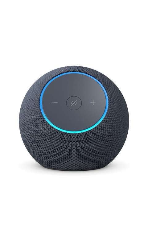 Amazon Echo Dot Max (última generación): altavoz con sonido envolvente y controlador de Hogar digital integrado, Grafito, con Acceso Alexa+