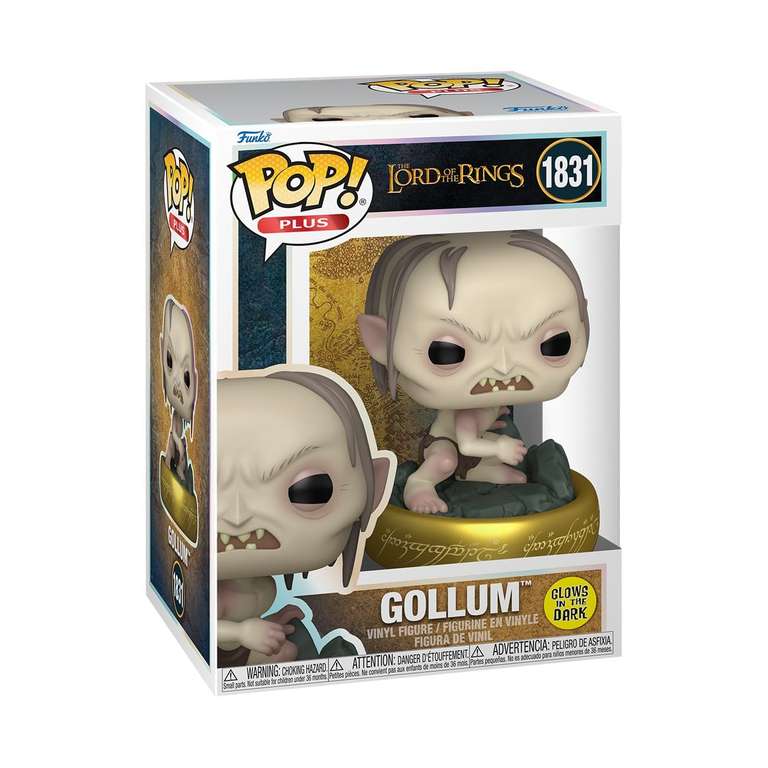Funko Pop! Plus: The Lord of The Rings - Gollum - Glow in The Dark