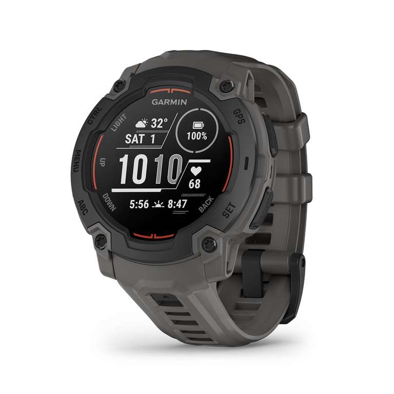 Garmin Instinct E, Reloj Inteligente con GPS, 45 mm