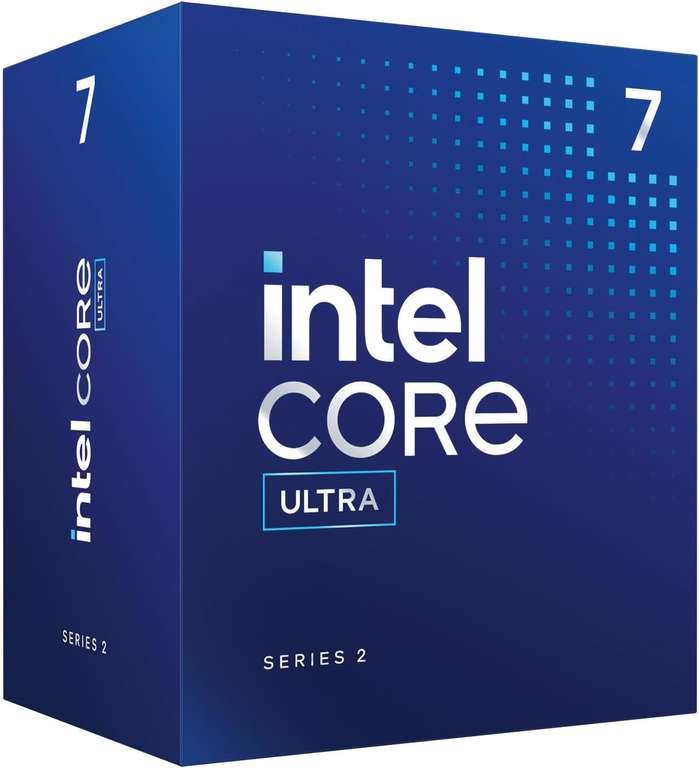 Intel Core Ultra 7 procesador para Equipos de sobremesa 265, 20 núcleos 8 P-Cores + 12 E-Cores hasta 5.3 GHz, 7 265