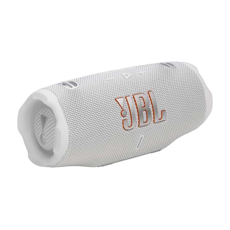 JBL Charge 6, Altavoz Bluetooth portátil inalámbrico, 28h de batería, Resistencia al Agua IP68 - Blanco