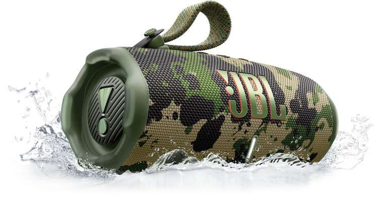 JBL Charge 6, Altavoz Bluetooth portátil inalámbrico (disponible también en rojo, azul, violeta y rosa).