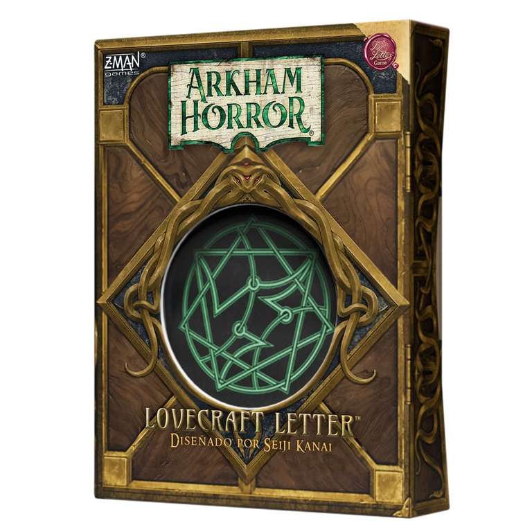 Z-Man Games | Arkham Horror Lovecraft Letter | Juego de Cartas | A Partir de 14 Años | De 2 a 6 Jugadores | 30-45 Minutos por Partida