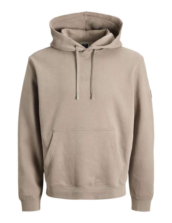 JACK & JONES Sweat Badge Hood Jcopoint Sudadera con Capucha BF para Hombre