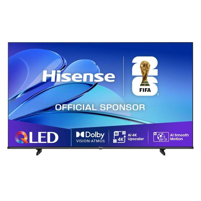 Hisense 50E7Q - QLED Smart TV 50 Pulgadas, Dolby Vision, Dolby Atmos, Modo Juego Plus, 60Hz VRR 120 fps