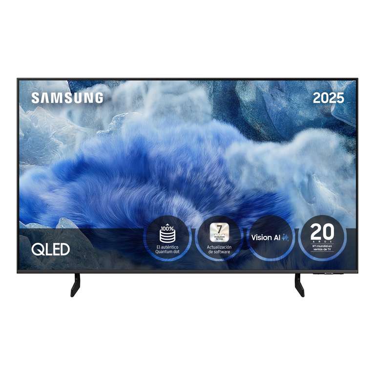 Samsung TV 43 Pulgadas QLED Q8F 4K Smart TV con Vision AI, 100% Volumen de Color con Quantum Dot, el auténtico Quantum Dot y Motion