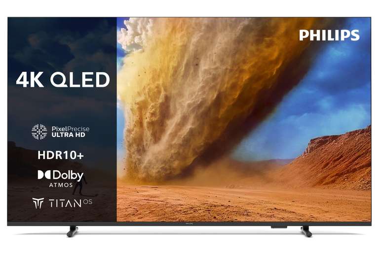 Philips 75PUS7810 Smart TV 4K LED - Pantalla de 75 Pulgadas con Plataforma Titan OS, Pixel Precise Ultra HD y Sonido Dolby Atmos