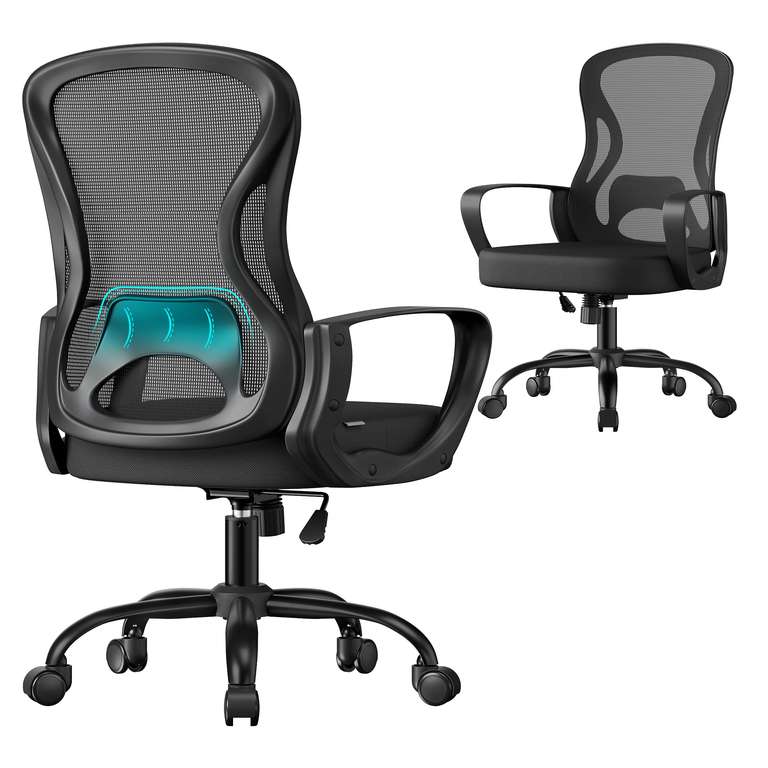 SONGMICS Silla de Oficina OBN043BH02