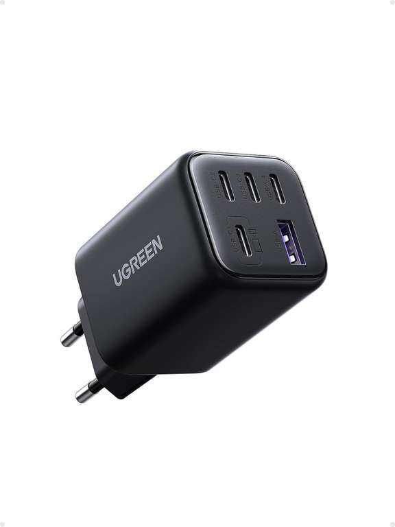 UGREEN 45W Cargador USB C Carga Rapida 5 Puertos GAN