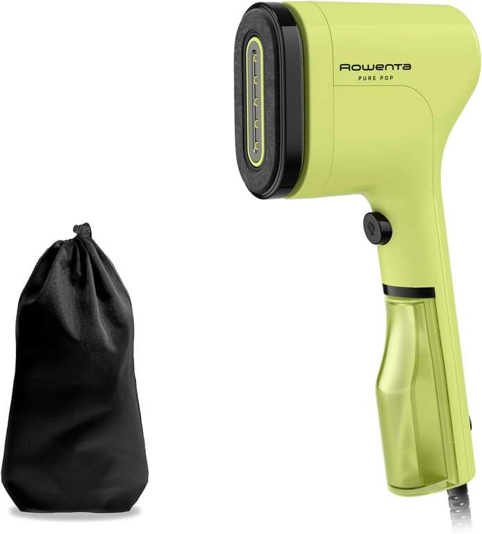 Rowenta Pure Pop - Cepillo de vapor de 1300 W con salida de vapor de hasta 20 gr/min que plancha y purifica