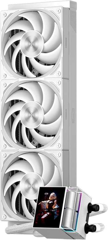 Refrigeración líquida PCCOOLER CPS DS360 Display 360 mm | Pantalla IPS LCD 2,4