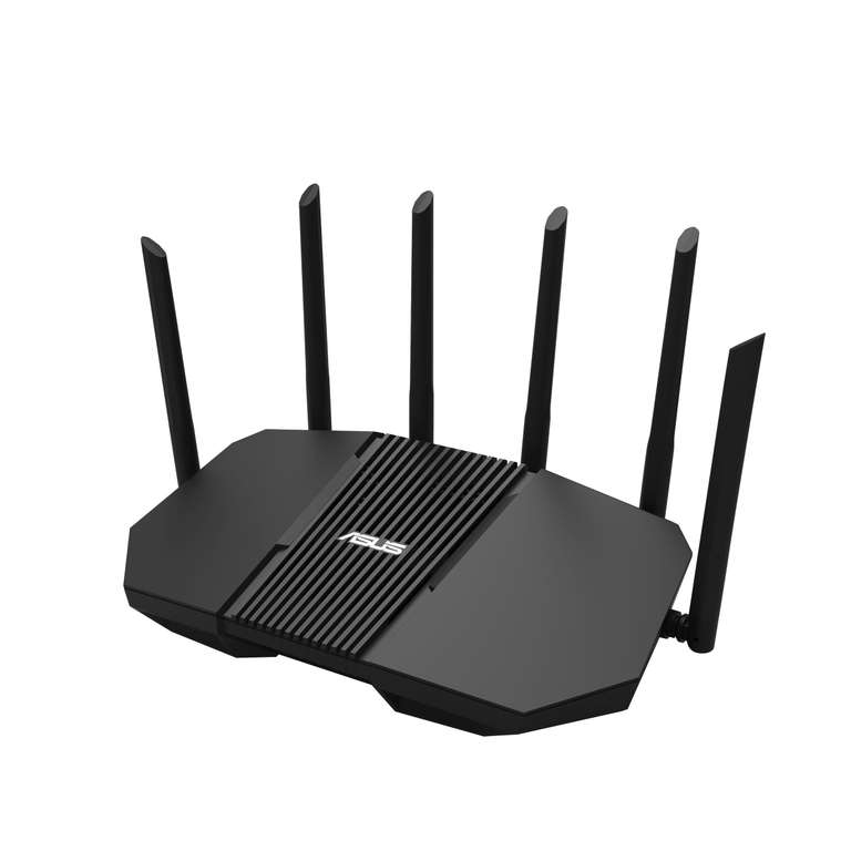 ASUS RT-BE90U - Router AiMesh BE9400 WiFi 7 de Triple Banda 320 MHz, 4K-QAM, MLO, Cuatro Puertos